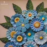 painel flores entalhadas madeira artesanato mineiro curral 3