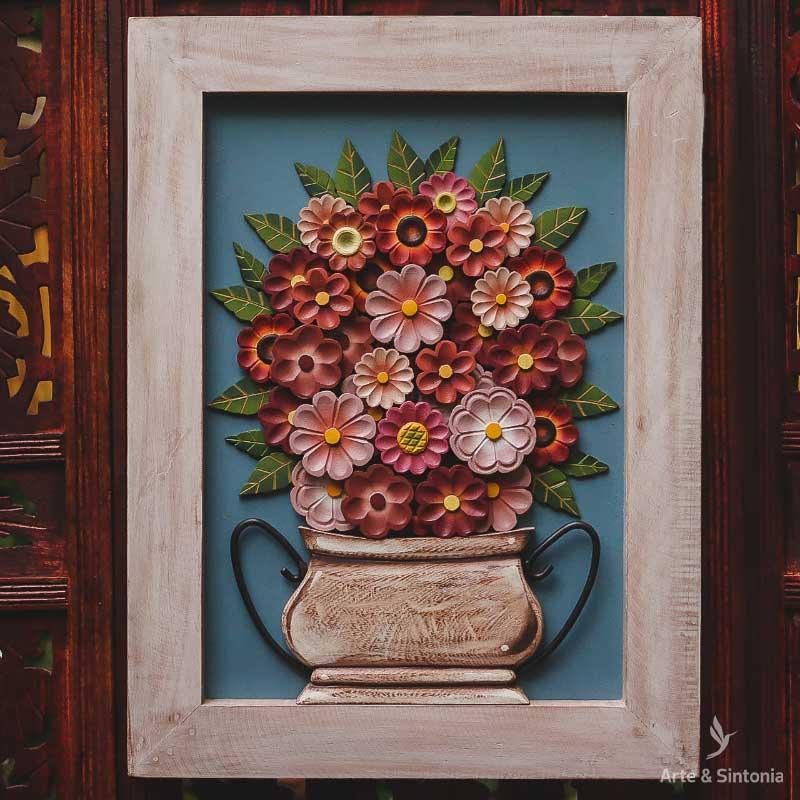 quadro-tela-alto-relevo-floral-flores-artesanal-vermelho-vinho-curral-da-cor-arte-minas-gerais-decorativo-decoracao-parede-artesintonia-1