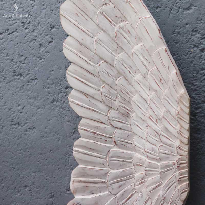 esculturas par de asas decorativas para paredes grandes patina decoracao artesintonia artesanatos brasileiros 2