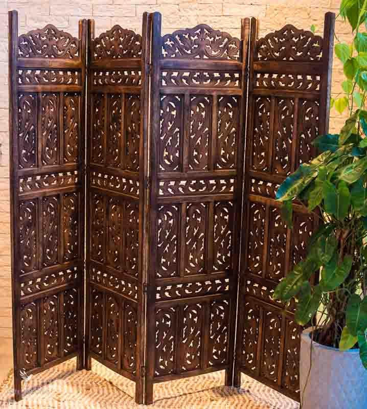 D124-2-biombo-indiano-madeira-entalhado-decoracao-rustica-oriental-asiatica-artesanatos-indianos-1