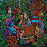 tela pintura culture cultura balinesa trabalhadores balineses home decor decoracao bali paredeindonesia arte decor decoracao artesintonia 3