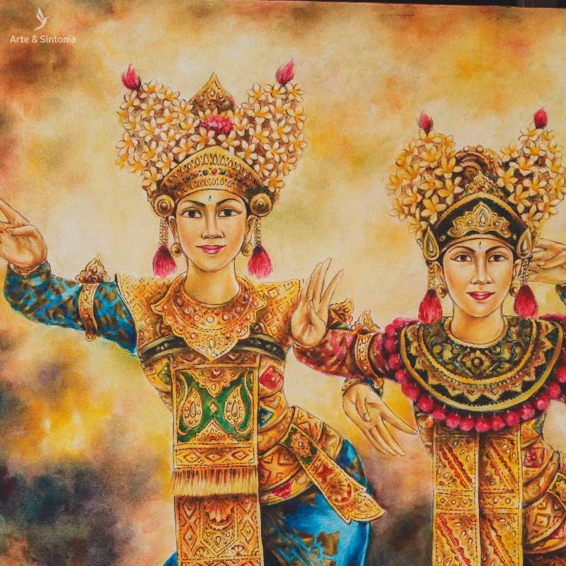 bali-dance-pintura-tela-gallery-wall-decorative-art-parede-decoracao-etnica