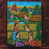 DA8-212 tela pequena trabalhadores cultura balinesa natureza artesanal artesanato home decor decoracao balinesa bali indonesia artesintonia 1