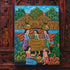 DA9-212 tela pintura decorativa trabalhadores cultura balinesa bali produto artesanal home decor decoracao balinesa parede artesintonia 1
