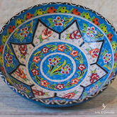 tigela turca azul clara florido cores da turquia home decor decoracao turca artesanal artesintonia 2