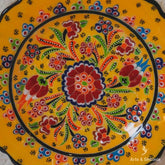 prato turco amarelo flowers floral flores decor decoracao turca ceramica turca cores da turquia artesintonia turco 1