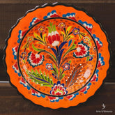 prato turco vermelho flowers floral flores decor decoracao turca ceramica turca cores da turquia artesintonia turco 2