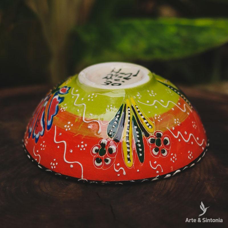 Tigela Turca em Cerâmica 12cm - Arte &amp; Sintonia ceramica, ceramicas turcas, Decor Home, primavera, tigelas