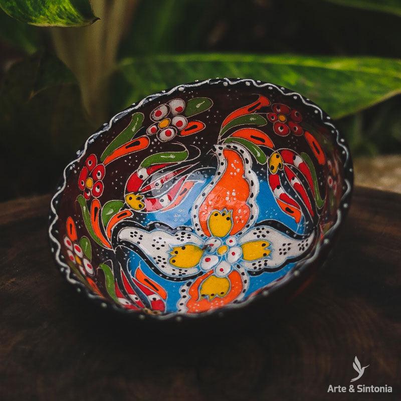 Tigela Turca em Cerâmica 12cm - Arte &amp; Sintonia ceramica, ceramicas turcas, Decor Home, primavera, tigelas