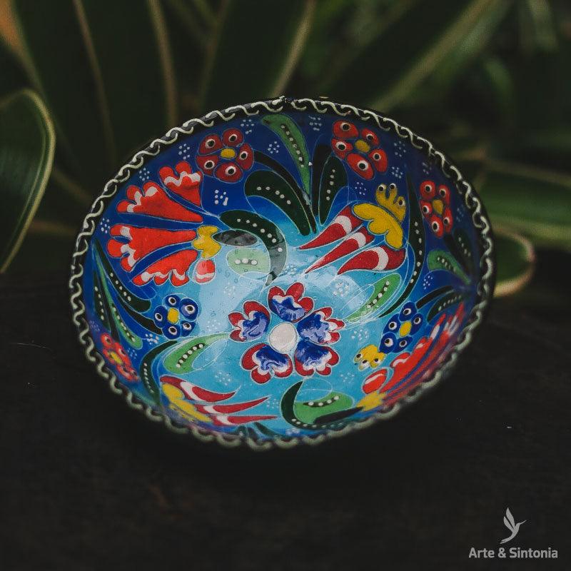 Tigela Turca em Cerâmica 12cm - Arte &amp; Sintonia ceramica, ceramicas turcas, Decor Home, primavera, tigelas