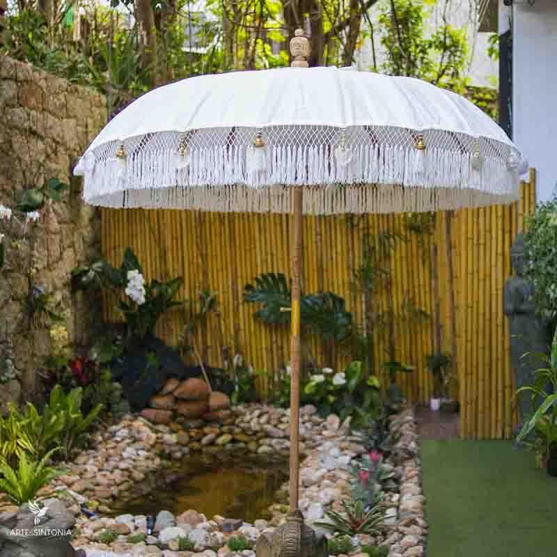 Guarda-sol Balinês Ubud | Umbrella - Arte &amp; Sintonia bali 22, garden, outros home