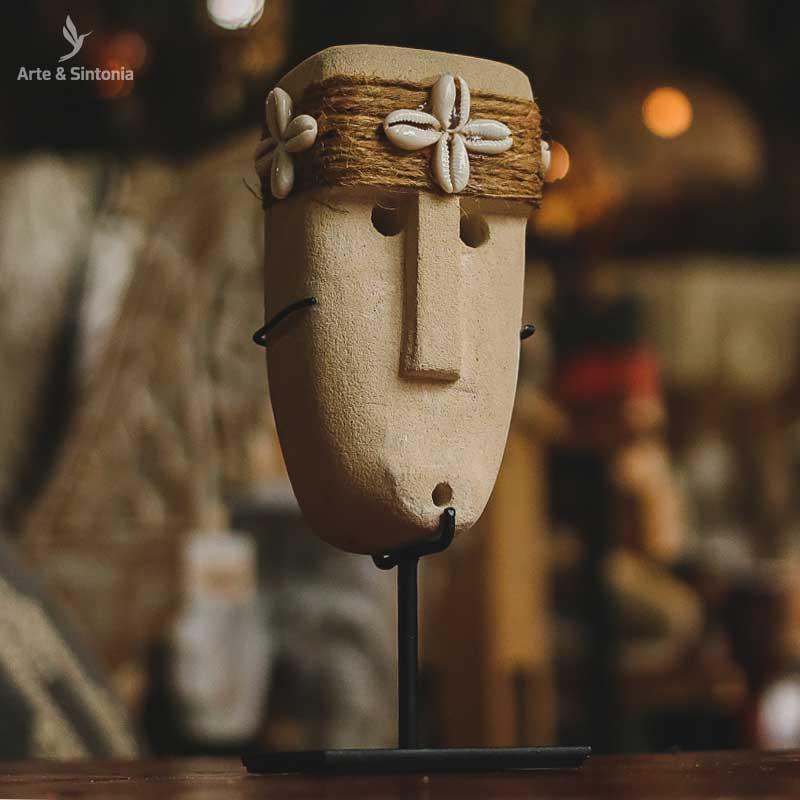 escultura pedra base cimento timor home  decor decor decoracao boho bali balinesa indonesia 