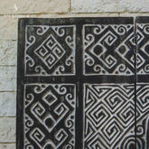 painel decorativo quadrada timor escura artesanal artesanato bali indonesia home decor decoracao parede artesintonia wall decoration tribal etnicos ethnic entalhado carved 6