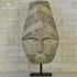 mascara decorativa timor escura desenho artistico artesanal bali indonesia artesintonia madeira entalhada etnicos etnicas objetos decorativos artesintonia 1
