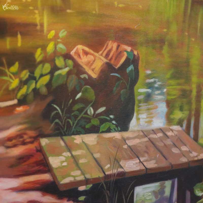 pintura tela colombia artesanato decoracao paredes paisagem 2