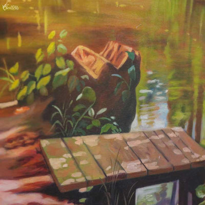 pintura tela colombia artesanato decoracao paredes paisagem 2