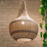 luminaria rattan lustre pendente decoracao casa living room home fibras naturais asiatica indonesia bali artesanal handmade artesintonia 1 