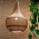 luminaria rattan lustre pendente decoracao casa living room home fibras naturais asiatica indonesia bali artesanal handmade artesintonia 2