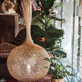 luminaria de chao rattan fibras naturais natural rotim objetos decorativos tramados balineses indonesia decoracao casa sala living estar objetos artesanais artesintonia biasa