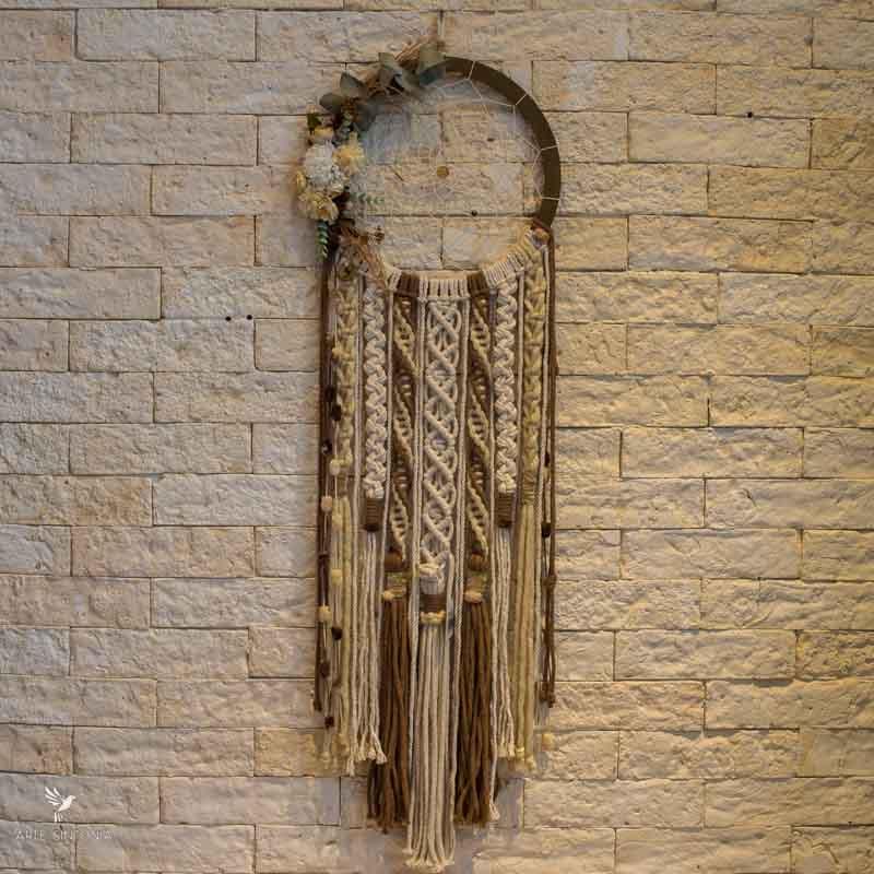 filtro sonhos dreamcatcher apanhadores decoracao paredes boho casa design interiores decoracoes terroso flores artesanatos brasileiros artesintonia 1