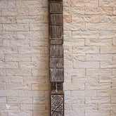 east timor leste hand carved totem ancestor sculpture arte decorativa ancestral indonesia