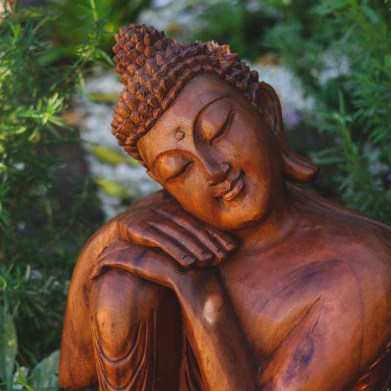 escultura decorativa buda zen relax entalhado madeira suar bali indonesia artesintonia 6