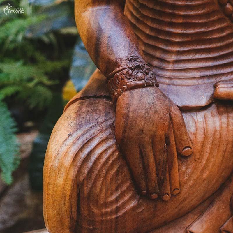 GL13 19 escultura buddha buda 102cm madeira suar divindades arte bali indonesia home decor zen artesintonia 6