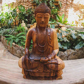 GL17 19 escultura buddha buda 80cm madeira suar divindades arte bali indonesia home decor zen artesintonia 2