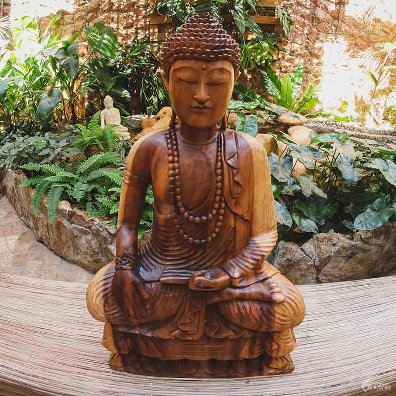 GL17 19 escultura buddha buda 80cm madeira suar divindades arte bali indonesia home decor zen artesintonia 2