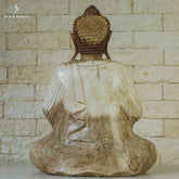scultura estatua buddha buda decoracao artesintonia madeira indonesia bali patina wood carving handycraft balinese artesintonia decoracoes 2