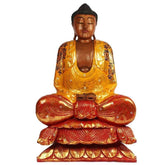 Escultura Buda Color Madeira 100cm | Bali - Arte & Sintonia bali 2021, buda, madeira, madeira suar, make offer, outlet