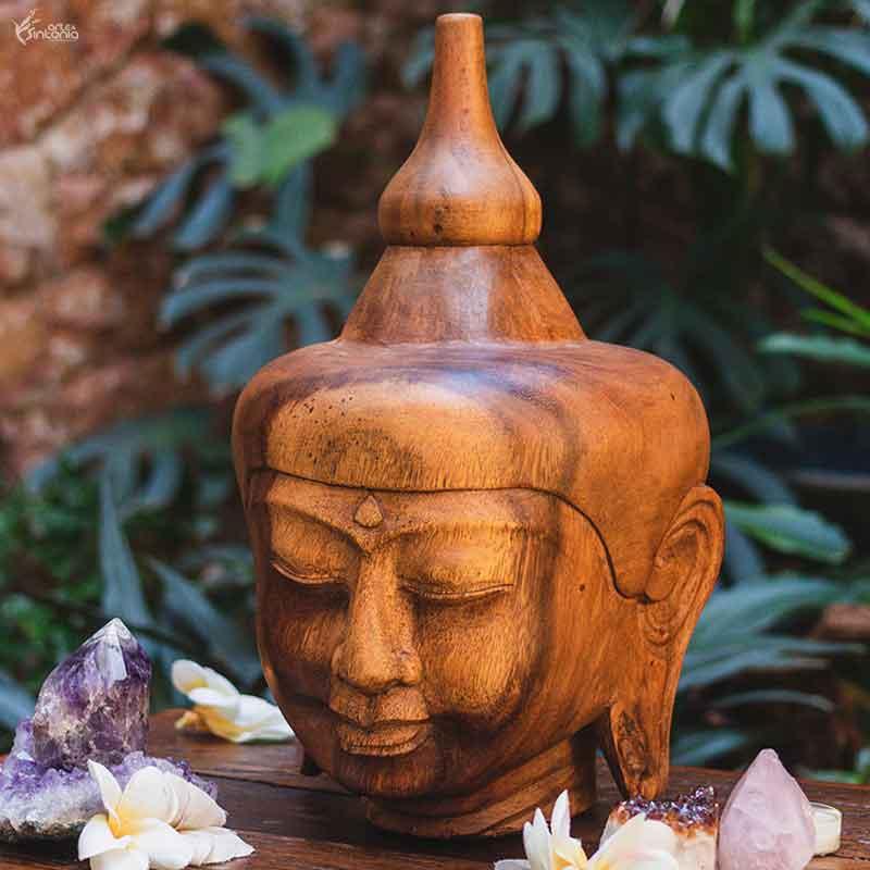 GL23 cabeca buda tailandes madeira decorativa artesanal buddha buda home decor decoracao zen budista arte bali indonesia artesanato artesintonia 5