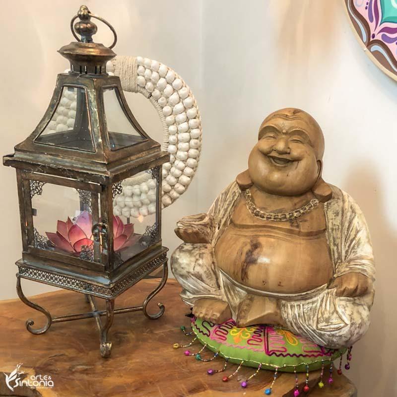 GL32 buda buddha happy artesintonia feliz  decoracao bali madeira entalhada patina 9