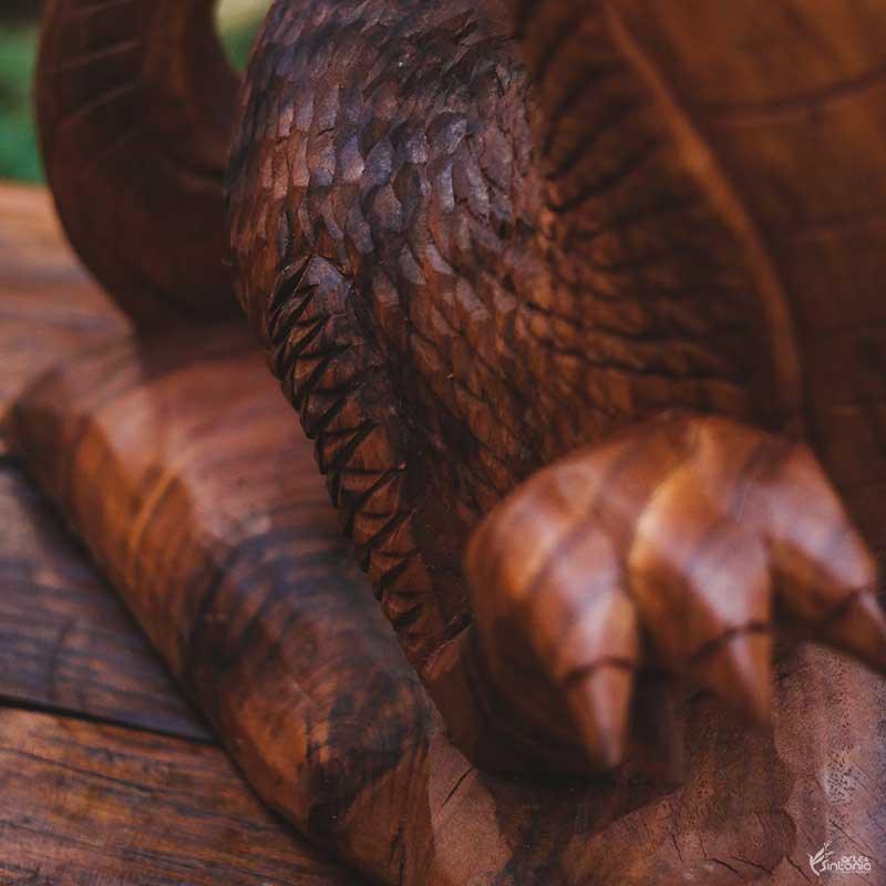 GL33 19 dragao entalhado madeira suar artesanal artesanato arte bali animais decorativos home decor decoracao artesintonia 3