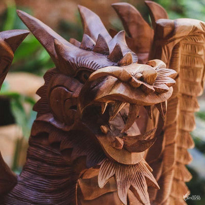 GL34 19 escultura dragao madeira animais decorativos home decor bali arte indonesia artesintonia 7