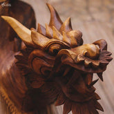 GL35 19 dragao decorativo madeira suar entalhado artesanal arte bali indonesia home decor decoracao artesintonia 5