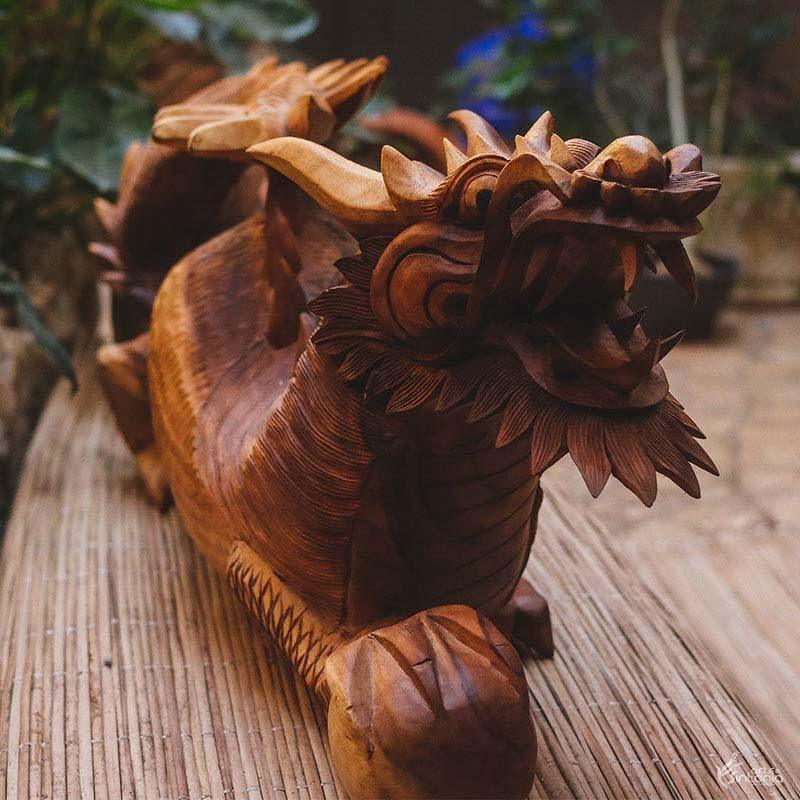 GL35 19 dragao decorativo madeira suar entalhado artesanal arte bali indonesia home decor decoracao artesintonia 6