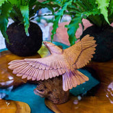 escultura estatua aguia voando bali decoracao handicraft artesanato decorativo artesintonia wood eagle 2