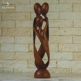 escultura familia abstrata 50cm home decor decorativa decoracao balinesa bali indonesia artesanal artesanato artesintonia 1