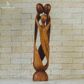  escultura familia abstrata 50cm home decor decorativa decoracao balinesa bali indonesia artesanal artesanato artesintonia 7