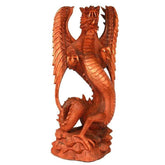 GL53 escultura dragao madeira suar artesanal bali artesintonia arte 2