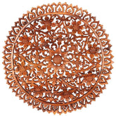 GL81 mandala decorativca madeira suar entalhada floral arte bali indonesia artesanal arte artesintonia 1