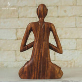 escultura madeira abstrata meditacao home decor decoracao balinesa bali indonesia artesanal artesanato artesintonia gratidao namaste 5