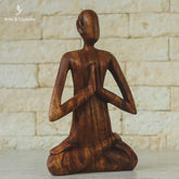 escultura madeira abstrata meditacao home decor decoracao balinesa bali indonesia artesanal artesanato artesintonia gratidao namaste 6