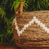Cesta de Fibra Natural Boho - Arte & Sintonia Bali, bali 2020, bali 22, bali2021, boho, Cestaria, Decor Home, fibras, lancamentos, Outros Home, variacao