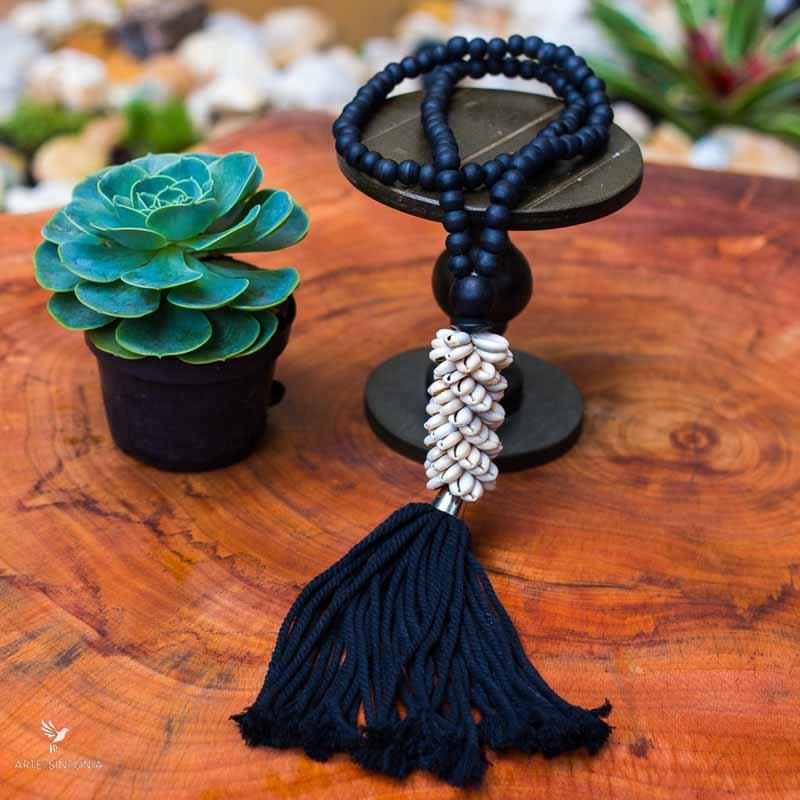 Colar de Madeira Boho