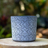 Vaso Cachepot de Cerâmica Preto - Arte & Sintonia ceramica, ceramicas, vaso, vaso jardim, vasos
