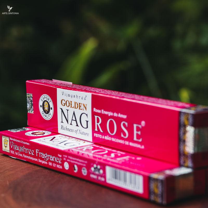 incenso varetas sticks golden nag massala rose artesanal meditation meditacao aromas energia amor love energy aromaterapia incense handmade artesintonia 1