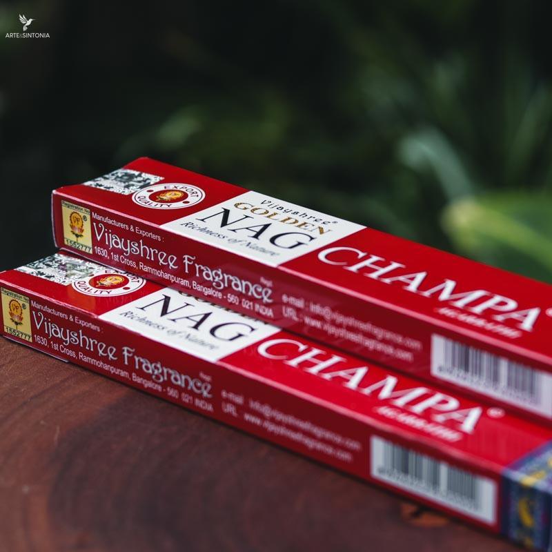 Golden Nag Champa Incense - DharmaShop