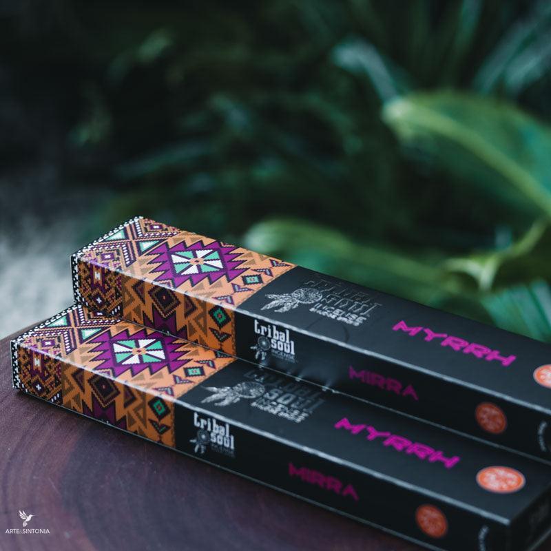 incensos artesanais varetas natural incense sticks handmade massala tribal soul myrrh naturais aromáticos artesanal meditation meditacao aromas energia cura limpeza espiritual interior aromaterapia artesintonia 2